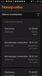 Retencion de dinero