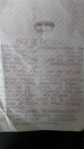 Pago no recibido