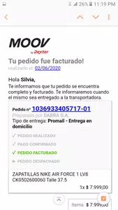 Quiero las zapatillas