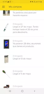 No llego el producto