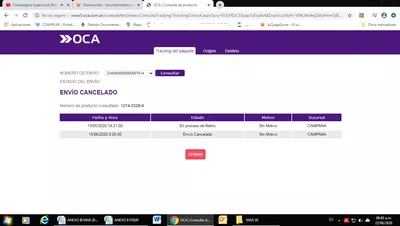 Incumplimiento con la entrega, no brindar atención a los reclamos, posible estaf