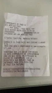 No se acredito la carga a mi cuenta de mercado pago