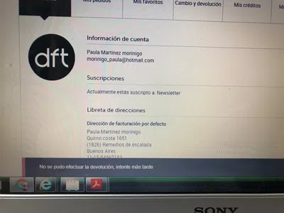 No me permiten devolver la compra por problemas en el sistema