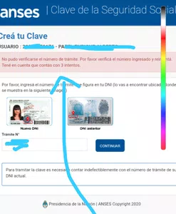Anses - número de tramite
