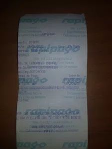 Depósito no acreditado