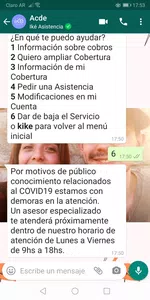 Dar de baja ike asistencia cuando nunca lo solicite