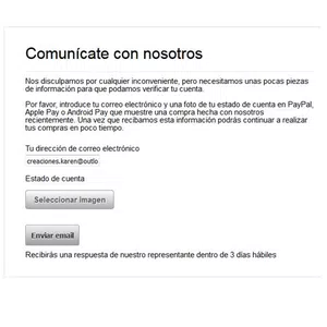 Desbloqueen mi cuenta wish por favor!