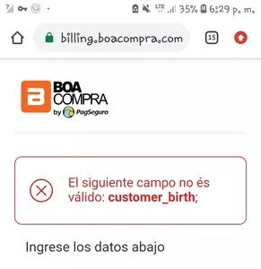 Me cancela los pagos con mi tarjeta de débito