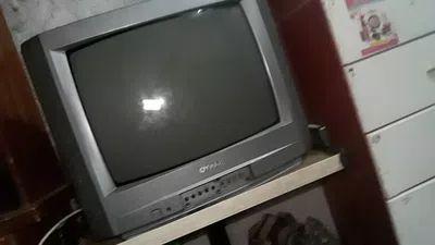 La tele se quemó