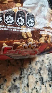 Pan mix cereal en mal estado