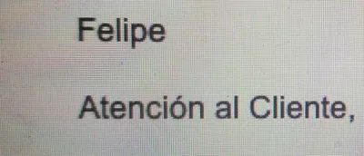 Pesimo servicio por parte de felipe no tiene ganas de nada!!!