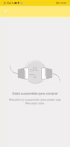 Cuenta suspendida