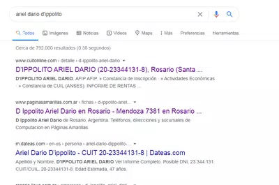Exhiben datos personales sin mi autorización