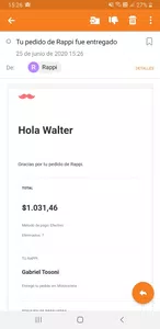 Me cobraron de más, ya 2 veces seguidas q les pasa a los de rappi