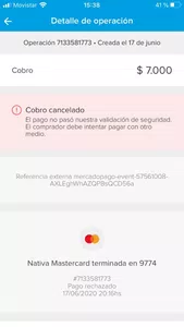 Mercado pago me retuvo el saldo de la tarjeta
