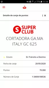 Reclamo súper club