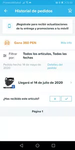 No llega mi pedido