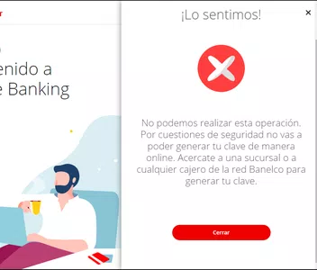Imposibilidad de generar clave santander, bloqueo del sistema a mi dni