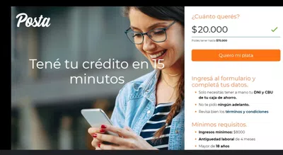 Me dijeron que en 15 minutos tenía mi dinero en mi cuenta