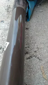 Pileta de rattan + caños pegados a la lona