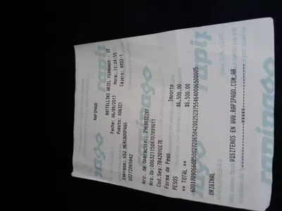 Me estafaron y q me devuelvan la plata los 6.500 pesos