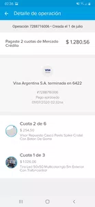 Desconto el dinero de la cuota pero no me la anulo