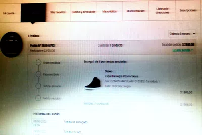 Reclamo por robo pedido n° 268546792