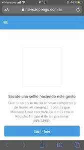 No puedo validar mi cuenta