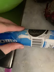 Paquete de oreo abierto