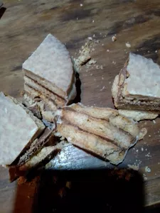 Alfajor en mal estado