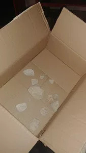 Me llegaron las cajas vacías