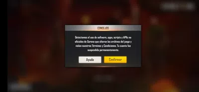 Cuenta suspendída permanente