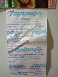 Pagué una compra de $6000  y no me entregaron el pedido