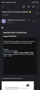 Devolución de dinero