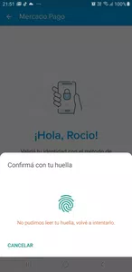 Validación de huella