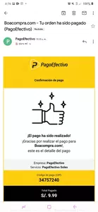 No se aprovo mi pago