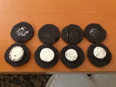 Oreos sin relleno