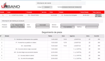 Pedido no entregado netshoes