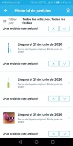No llegan mis pedidos