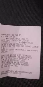 Devolución del dinero