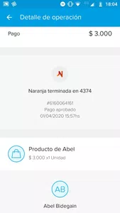 Reintegro de la cuota que era para travel rock, y cobró un tal abel bidegain