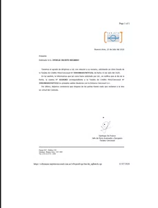 No entrega de libre deuda y publicación en veraz