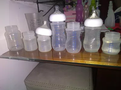 Distintas capacidades en las mamaderas avent