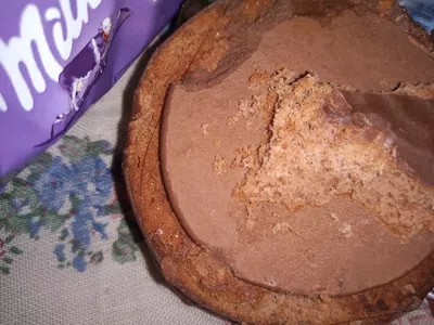 Pelos en mí alfajor milka mousse