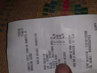 No me confirma la compra