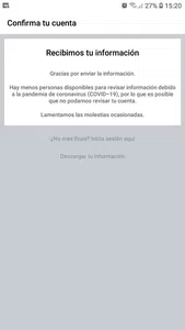 Cerraron mi cuenta sin razón o previó aviso