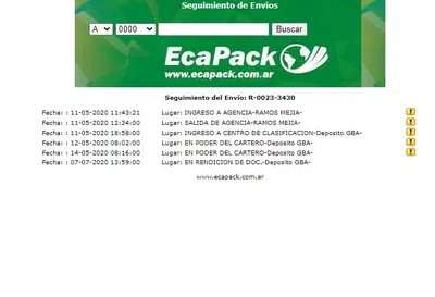 Robo de envio