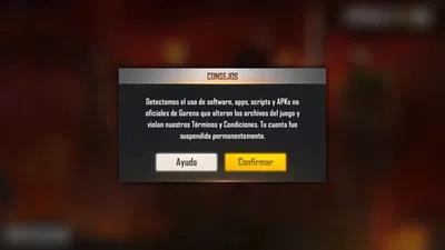 Suspensión de dispositivo por uso de "hacks"