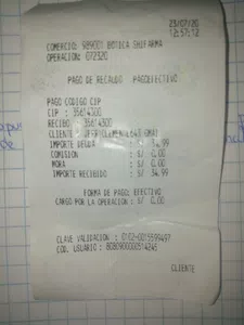 No recibí el producto