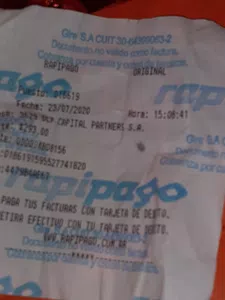 Hice el pedido page todo y no me llego nada